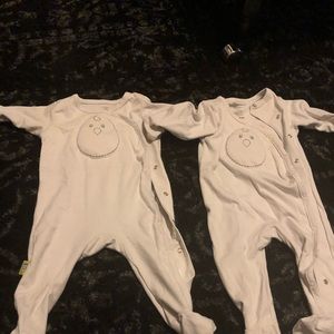 Nested bean onesie